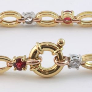 ruby and diamond bracelet, Abrecht Bird Jewellers, Quality hand made jewellery, unique jewellery designs, ruby bracelet