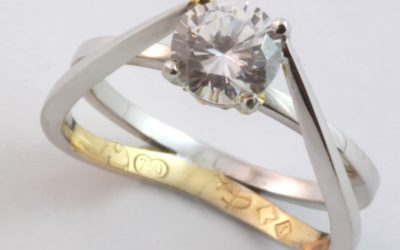 119255 : Solitaire Diamond Engagement Ring