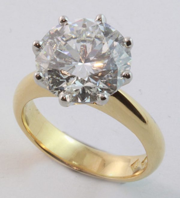 5 ct diamond ring, Abrecht Bird, Abrecht Bird Jewellers, solitaire diamond ring, hand made diamond ring