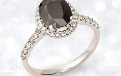 120639 : 9 Carat White Gold Sapphire & Diamond Ring
